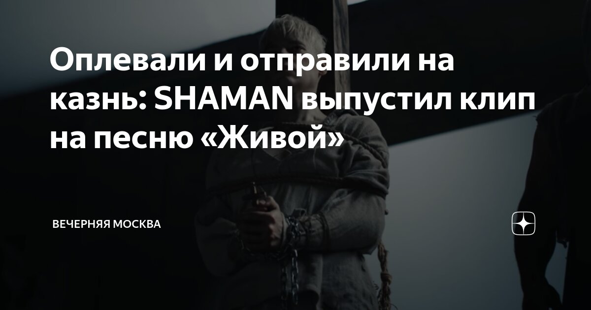 Шаман выпустил песню в память погибших