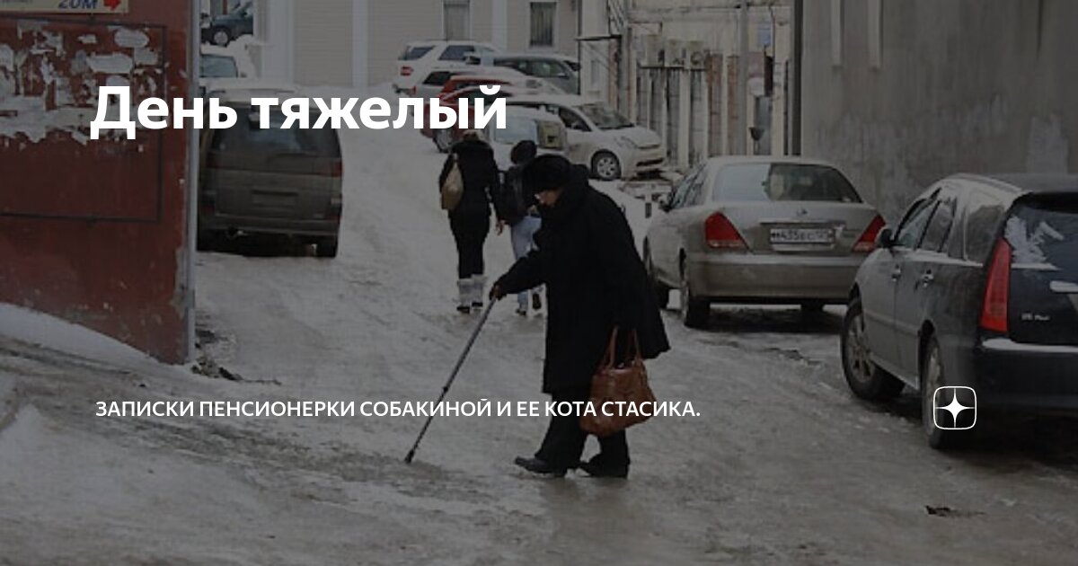 День тяжелый | Пенсионерка Собакина и ее кот Стасик. | Дзен