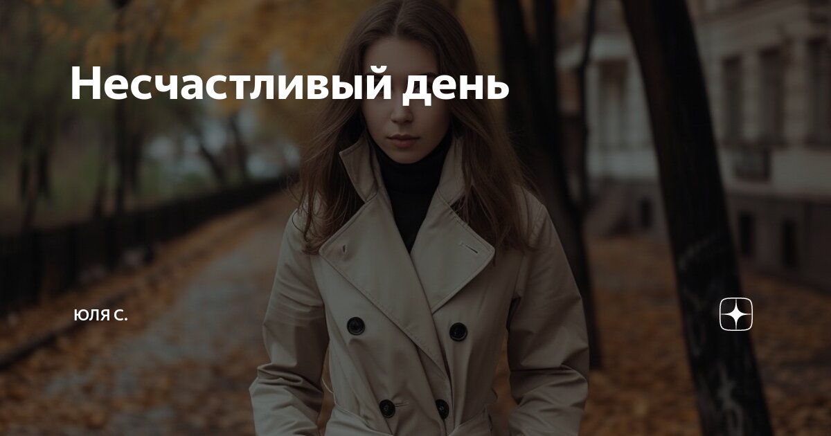 Несчастливый день | Юля С. | Дзен