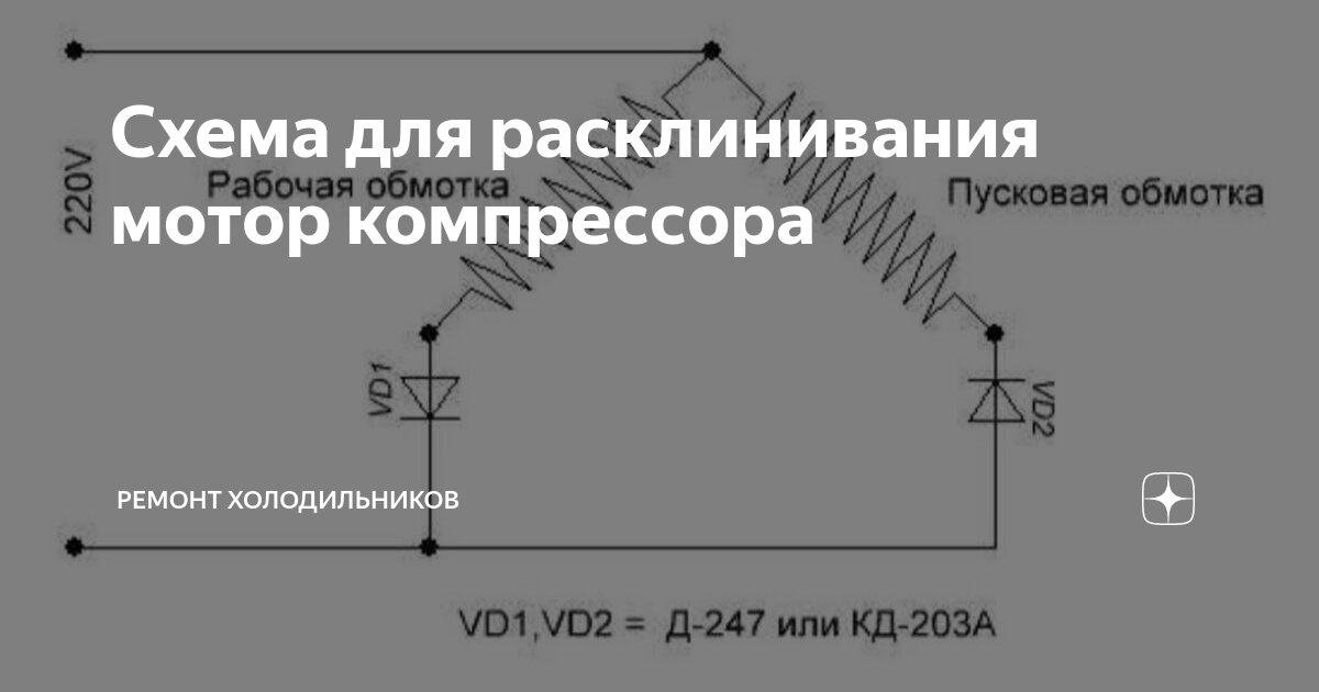 Воздушный компрессор из холодильника своими руками