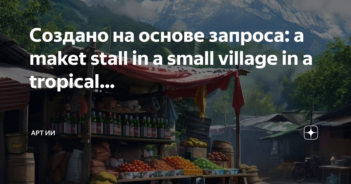1 a is a small village
