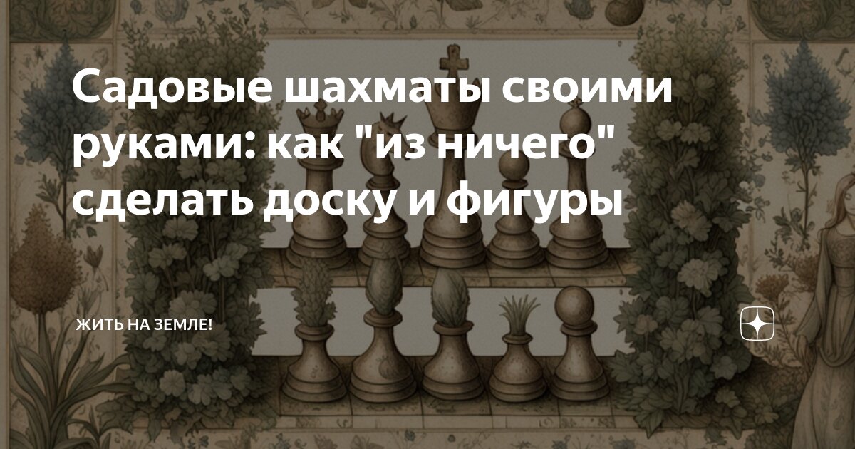 Мастер-класс: как сделать бамбуковые шахматы тяжелее