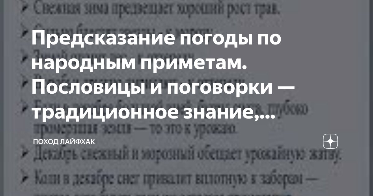 Как узнать погоду по приметам | Записки Филина | Дзен