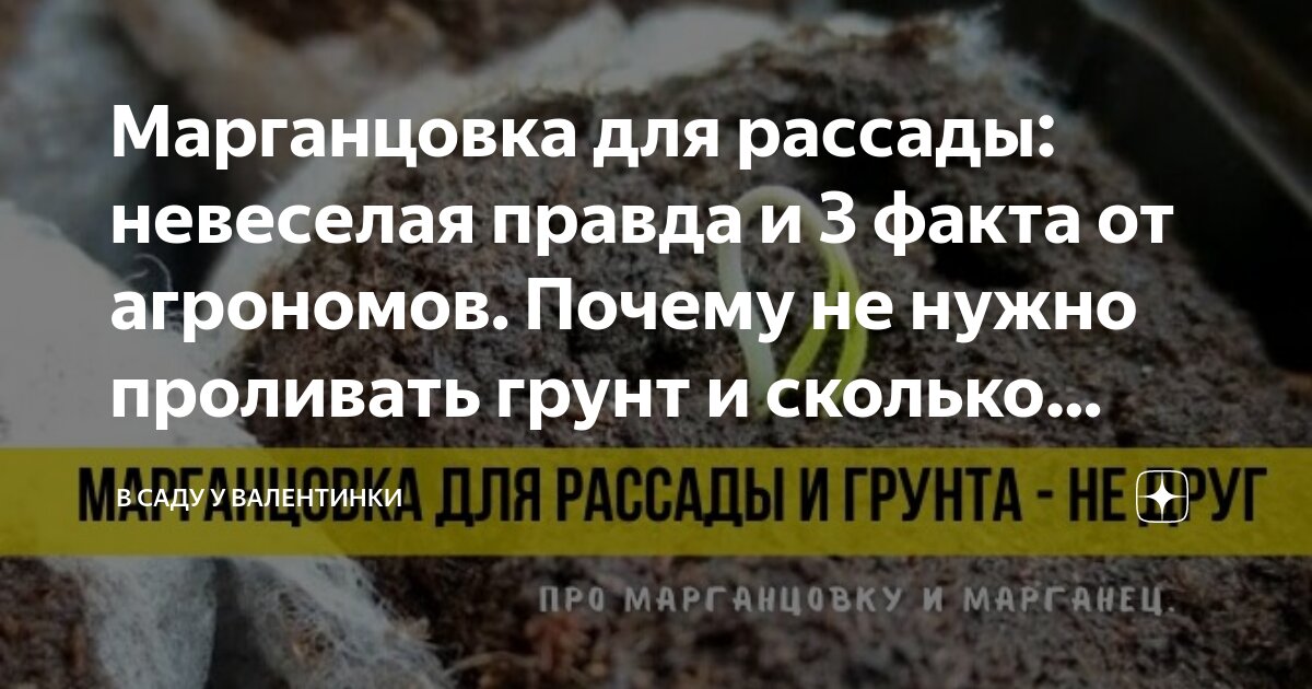 Очистка воды марганцовкой