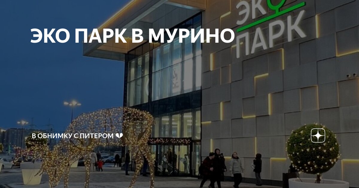 Мурино трц экопарк проект