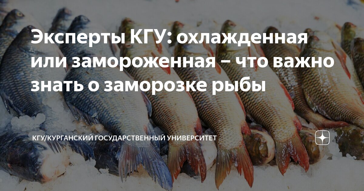 Эксперты КГУ: охлажденная или замороженная – что важно знать о ...