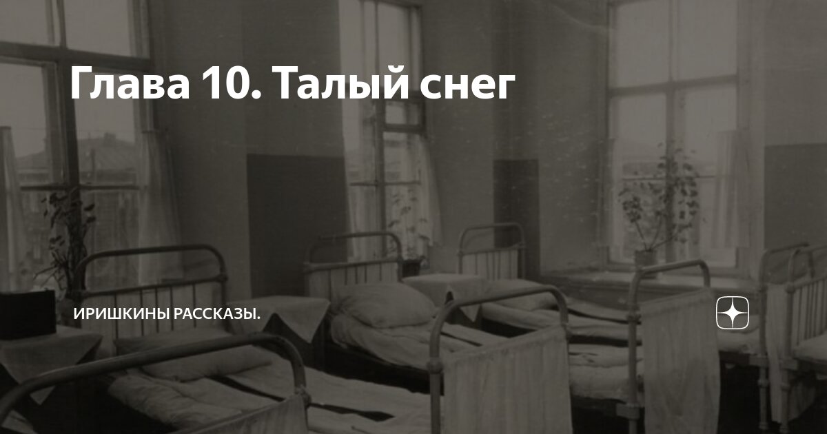 Глава 10. Талый снег | Иришкины рассказы | Дзен