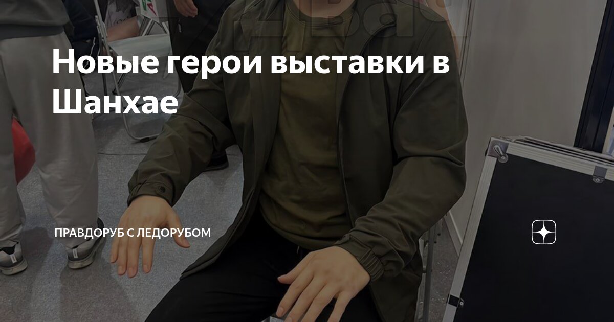 Новые герои выставки в Шанхае | Правдоруб с ледорубом | Дзен