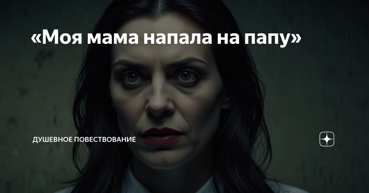 «Моя мама напала на папу» | Душевное повествование | Дзен