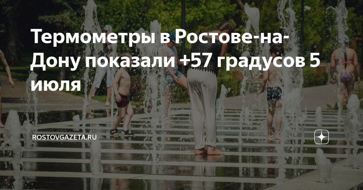 сколько в ростове на дону градусов