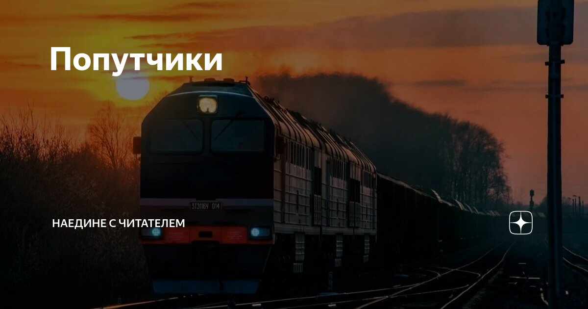 Попутчики | Наедине с читателем | Дзен