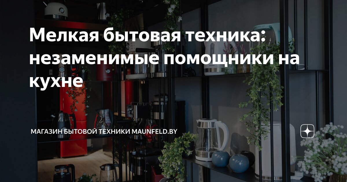 Мелкая бытовая техника: незаменимые помощники на кухне | Магазин ...