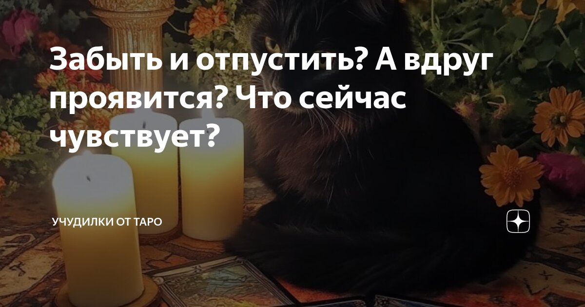 Забыть и отпустить? А вдруг проявится? Что сейчас чувствует? | Черные ...