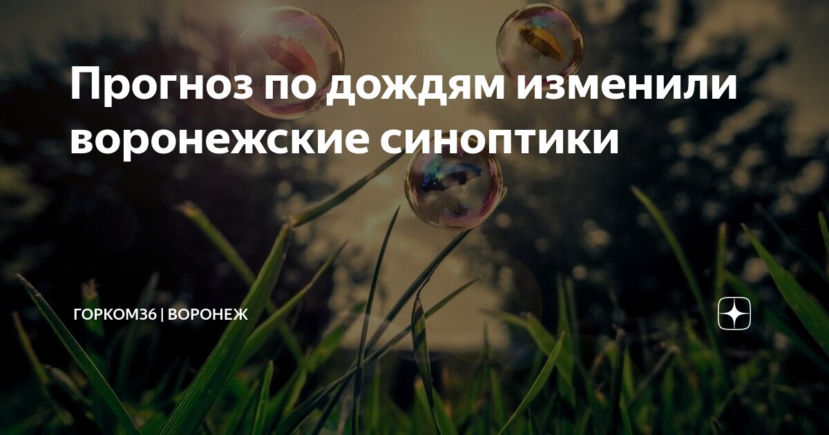 Прогноз погоды воронеж яндекс