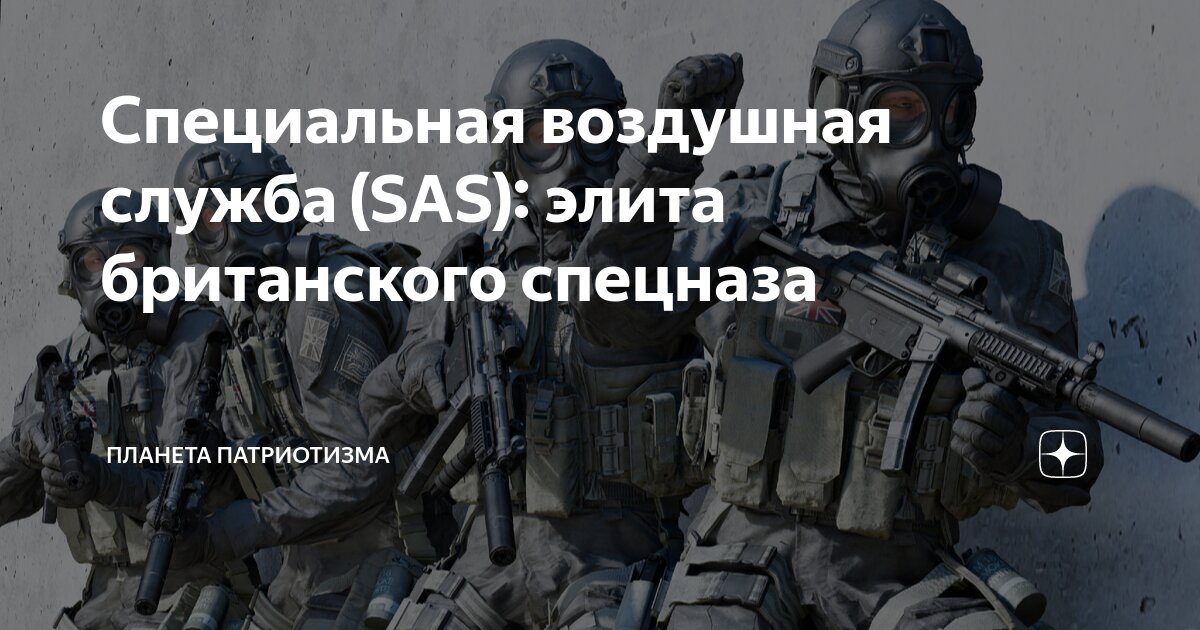 Специальная воздушная служба (SAS): элита британского спецназа ...