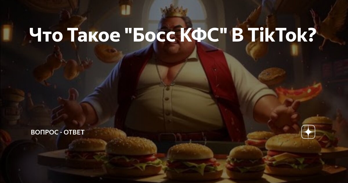 Что Такое "Босс КФС" В TikTok? | ВОПРОС - ОТВЕТ | Дзен