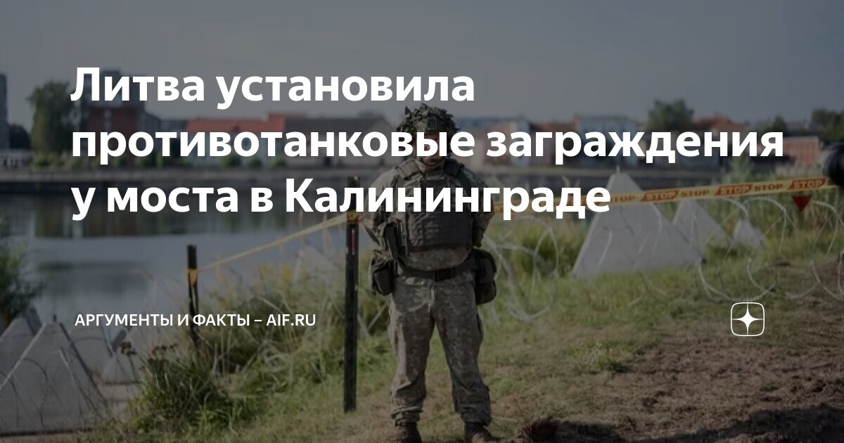 Литва установила зубы дракона. Литва установила зубы дракона