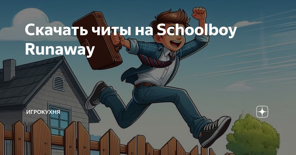 Читы на schoolboy runaway чит меню