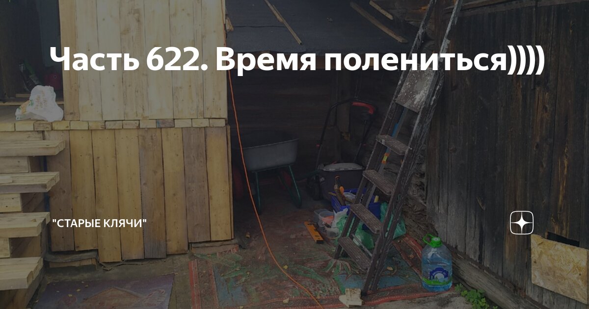 Часть 622. Время полениться)))) | "Старые клячи" | Дзен
