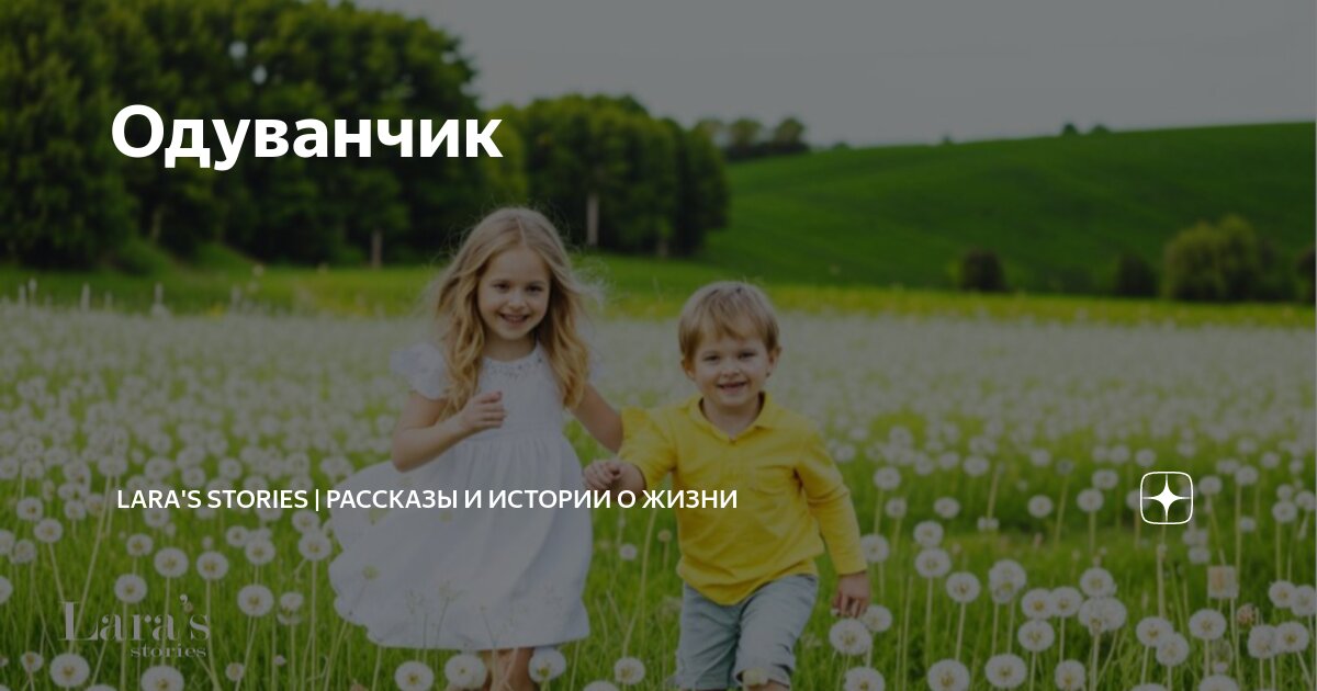 Одуванчик | Lara's Stories | Рассказы и истории о жизни | Дзен