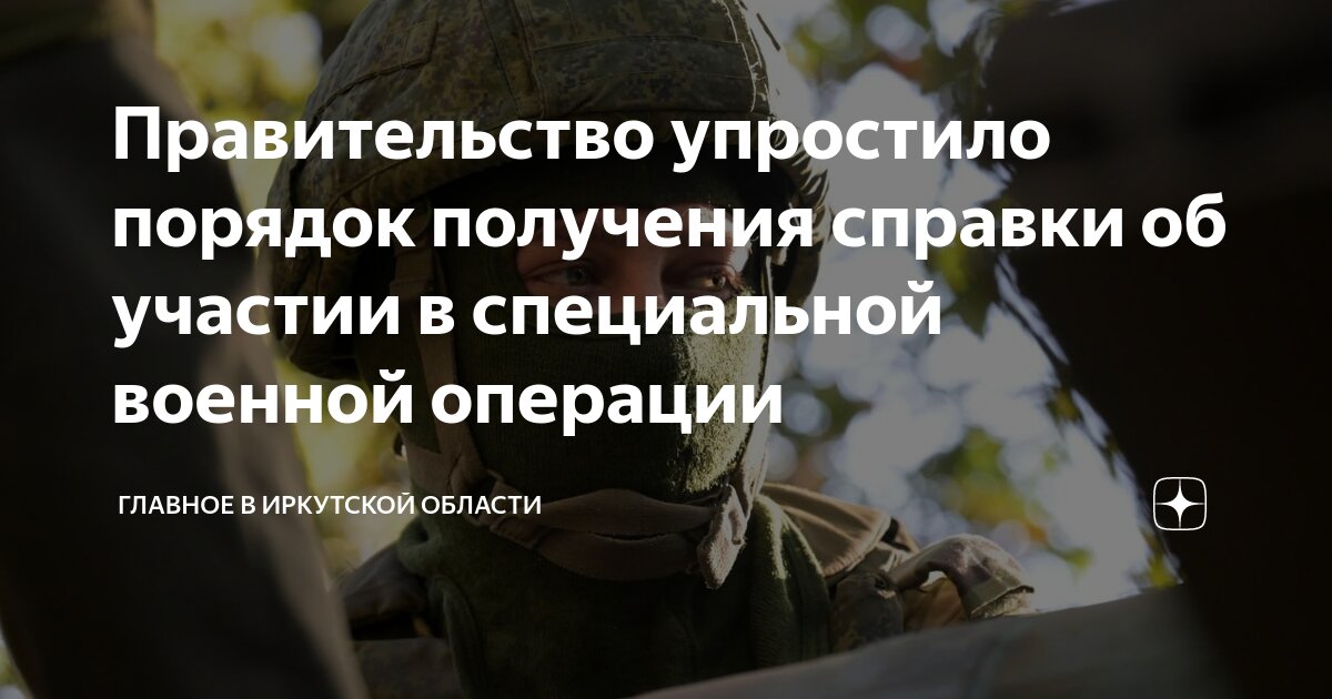 Правительство упростило порядок получения справки об участии в ...