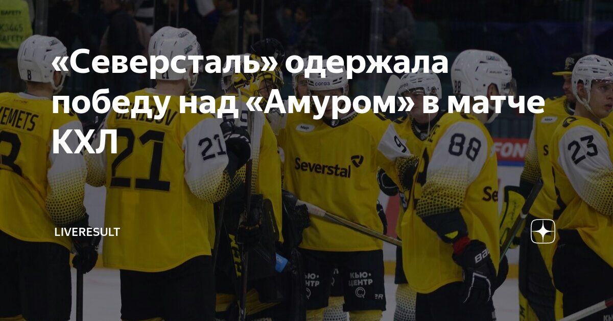 Северсталь амур трансляция текстовая