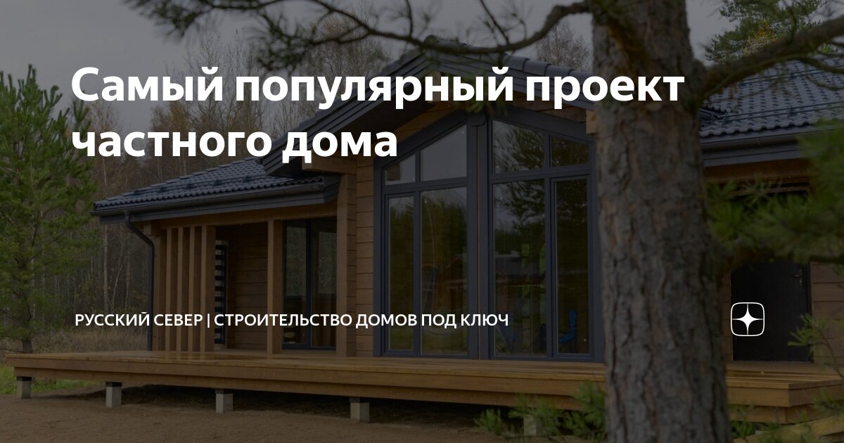 Готовый дом в Северской дизайн