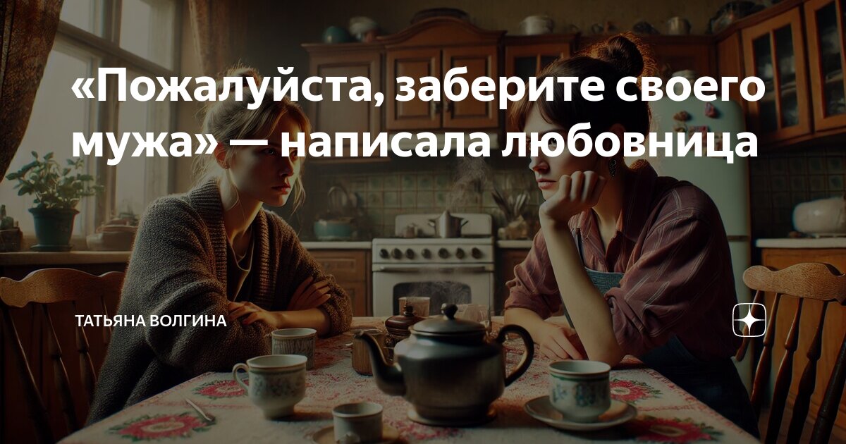 «Пожалуйста, заберите своего мужа» — написала любовница | Ангелина ...