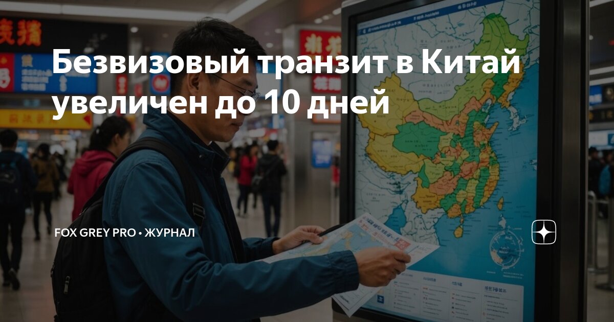 Правила транзита через китай