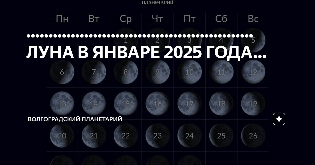 Новая луна в марте 2025 года