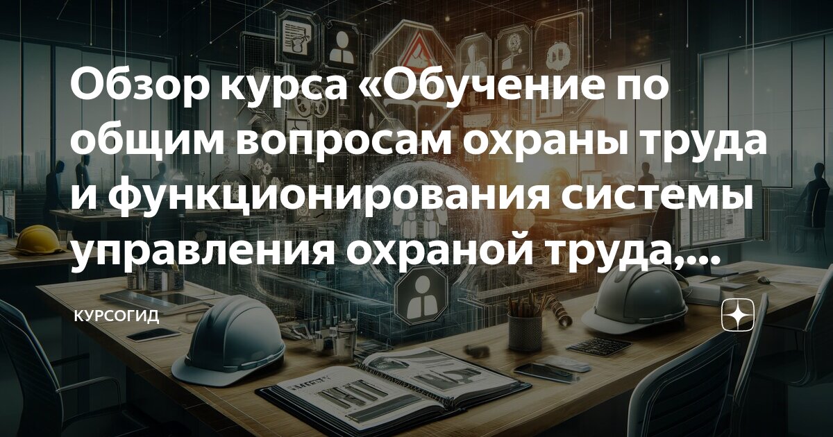 Программа общие вопросы охраны труда. Программа общие вопросы охраны труда