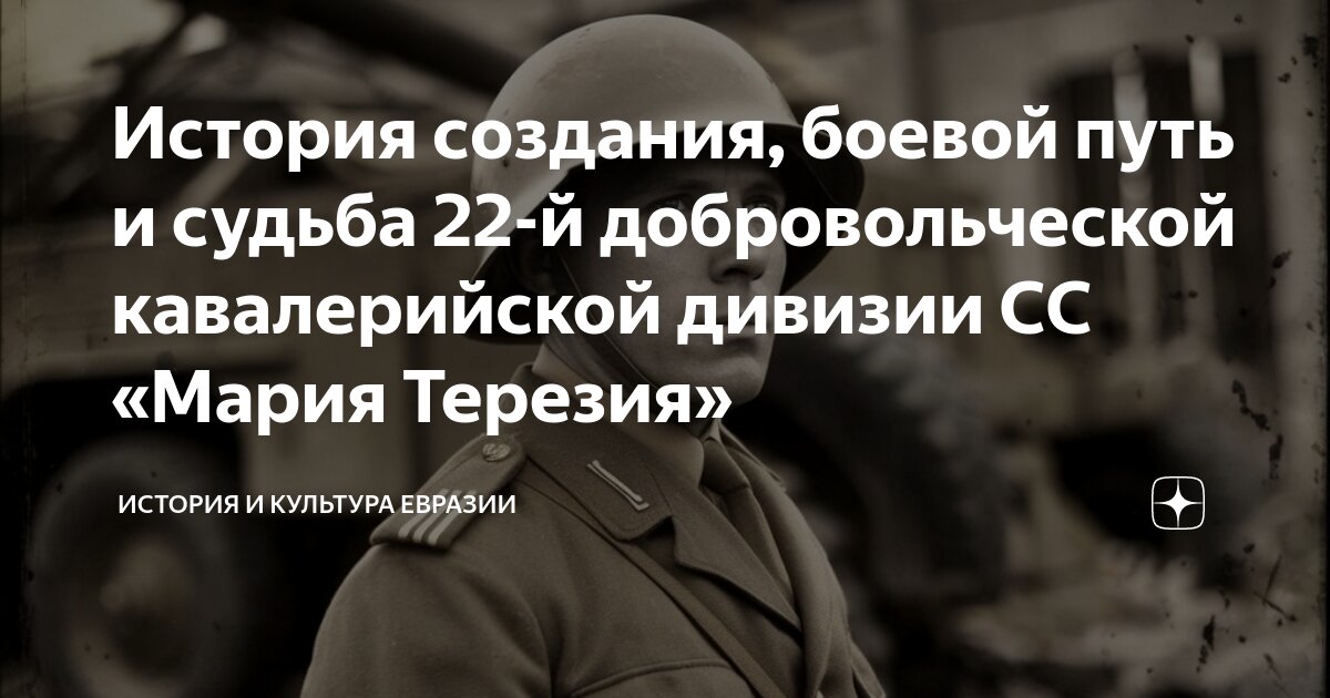 История создания, боевой путь и судьба 22-й добровольческой ...