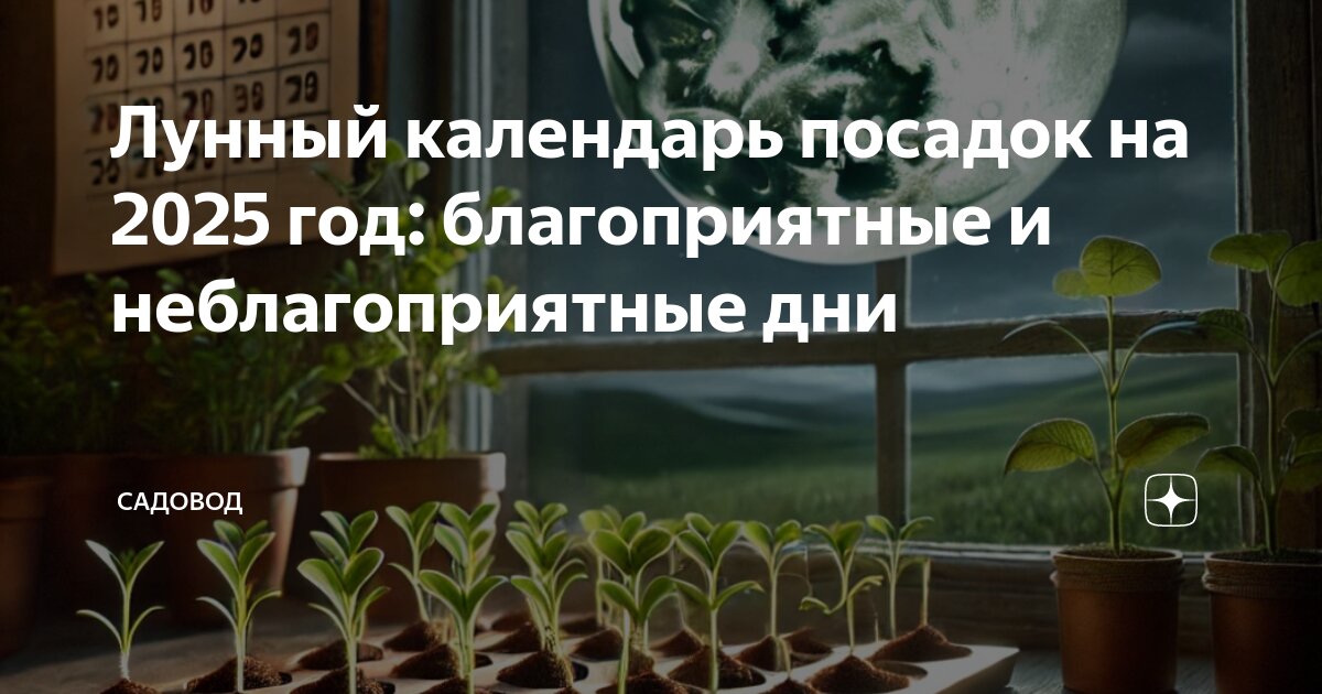 Луна посевной календарь январь 25