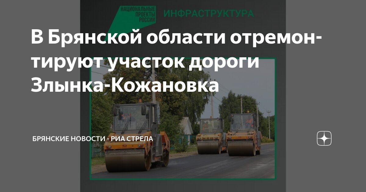Злынка на карте