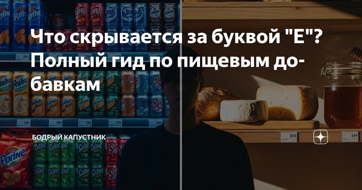 Что скрывается за буквой "Е"? Полный гид по пищевым добавкам