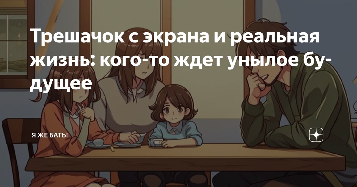 Трешачок с экрана и реальная жизнь: кого-то ждет унылое будущее | Я ЖЕ ...