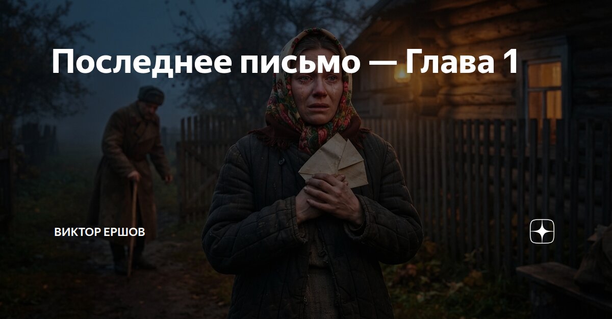 Последнее письмо — Глава 1 | Виктор Ершов | Дзен