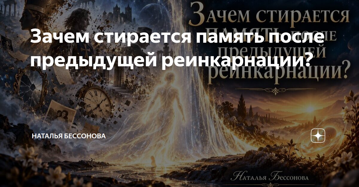 Зачем стирается память после предыдущей реинкарнации? | Наталья ...
