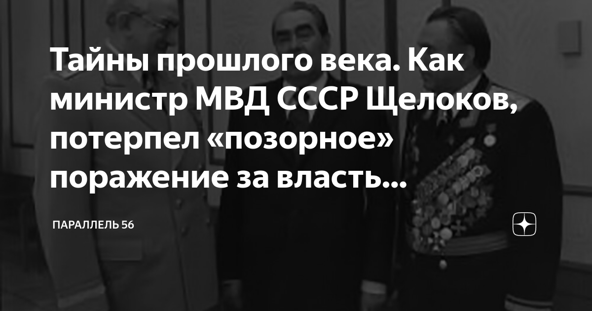 Могила николая щелокова фото