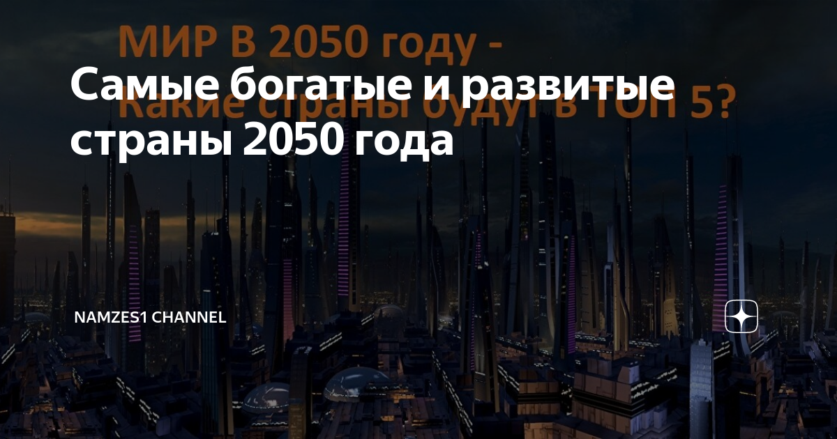 Мир в 2050 году карта