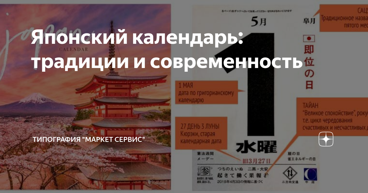 как японцы пишут дату