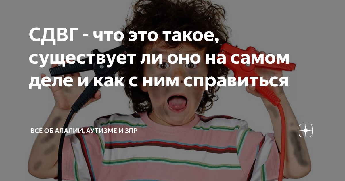 СДВГ - что это такое, существует ли оно на самом деле и как с ним ...