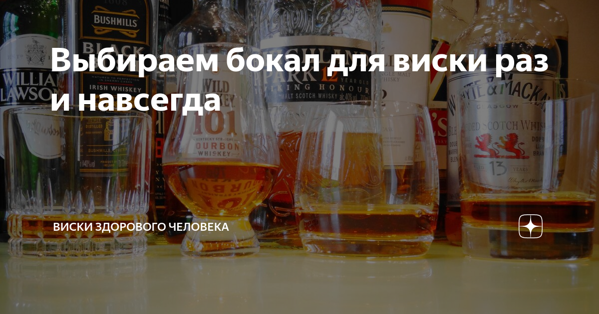 Выбираем бокал для виски раз и навсегда | Виски Здорового Человека | Дзен