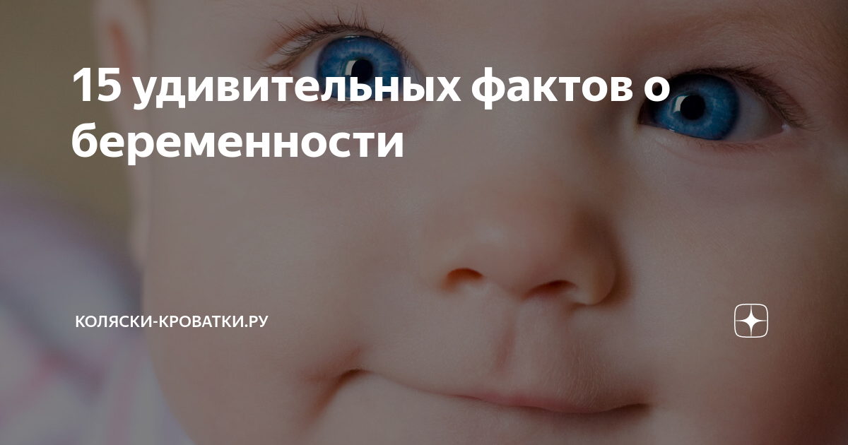 15 удивительных фактов о беременности | Коляски-Кроватки.Ру | Дзен