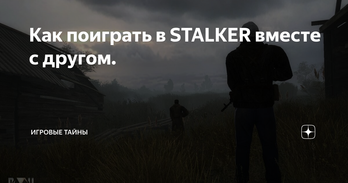 Как поиграть в STALKER вместе с другом. | Игровые тайны | S.T.A.L.K.E.R ...
