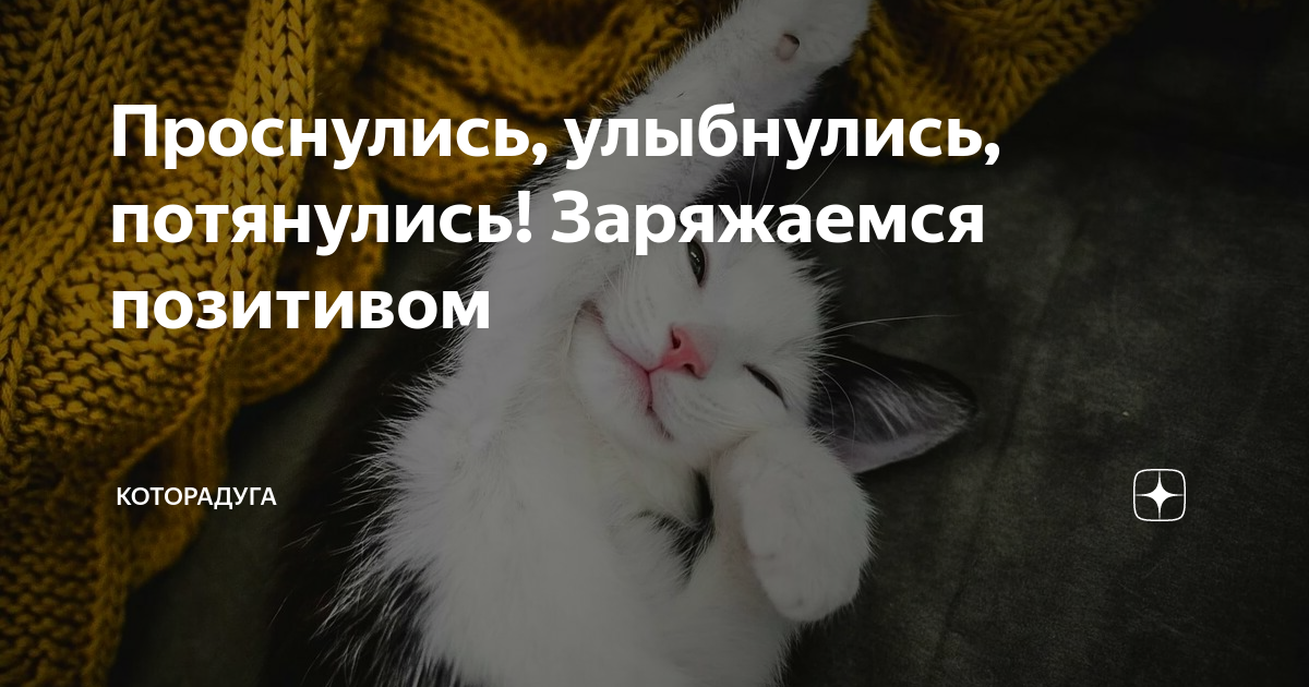 Проснулись улыбнулись потянулись картинки