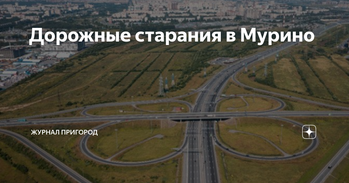 Проект дороги в мурино