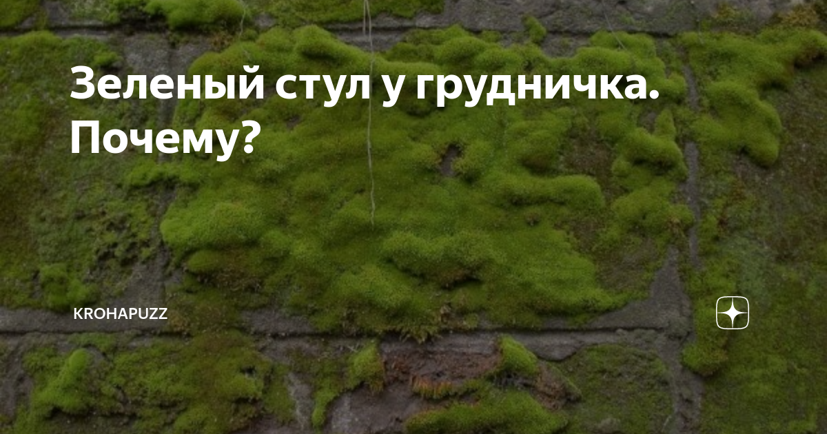 Зеленый кал у взрослого и ребенка - что означает, причины