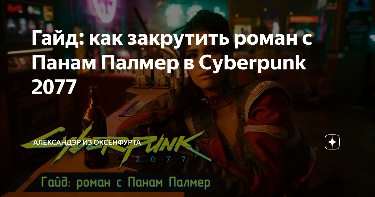 как начать роман с панам палмер