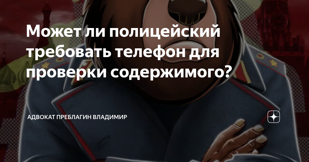 могут ли полицейские проверять телефон
